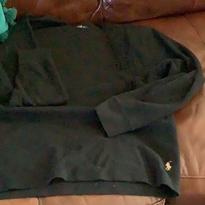 Black Polo sleepwear top